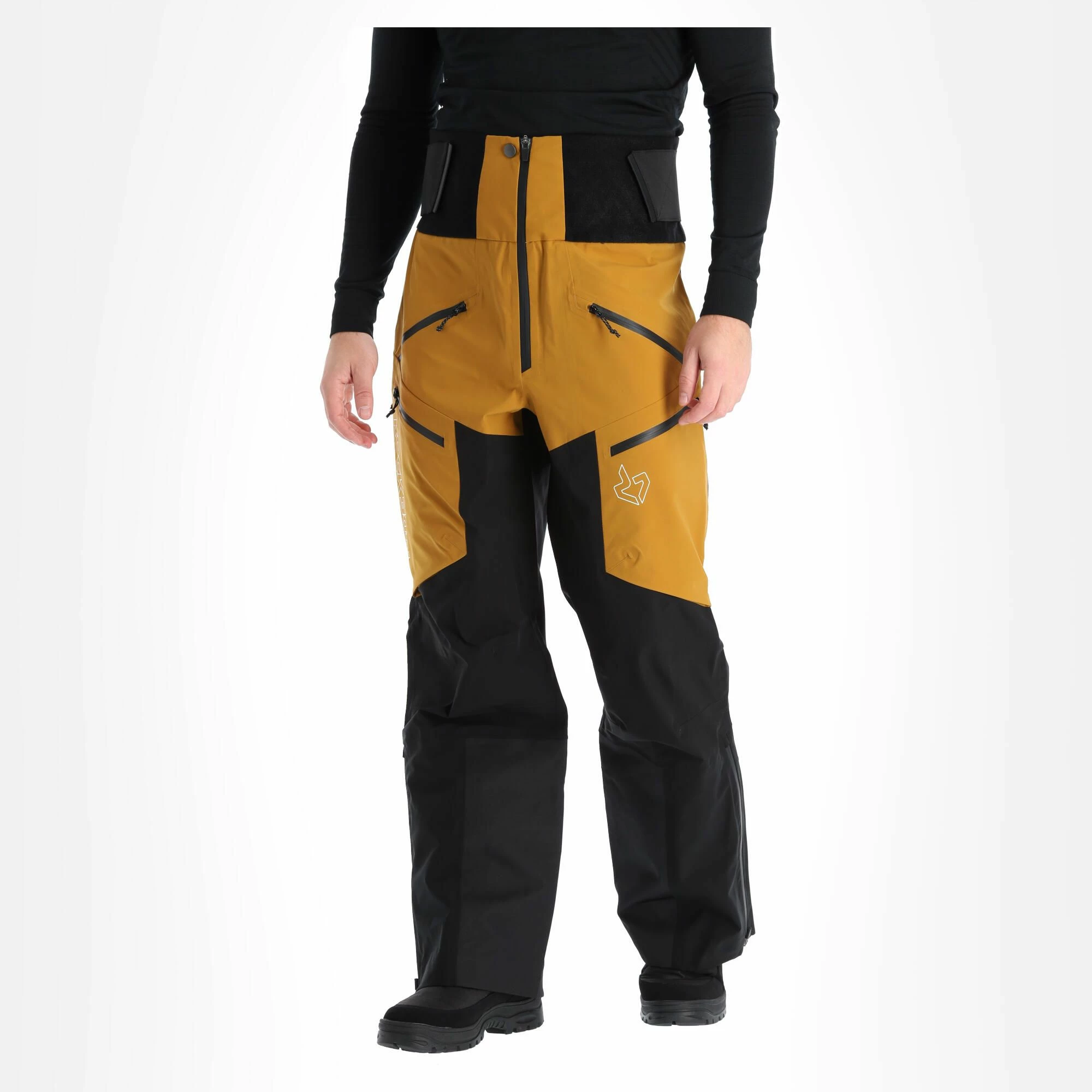 Rock Experience, Snowmass Pantalones De Esquí Hardshell Hombres Caviar Golden Marrón 4 Rock Experience, Snowmass Pantalones De Esquí Hardshell Hombres Caviar Golden Marrón - Imagen 4