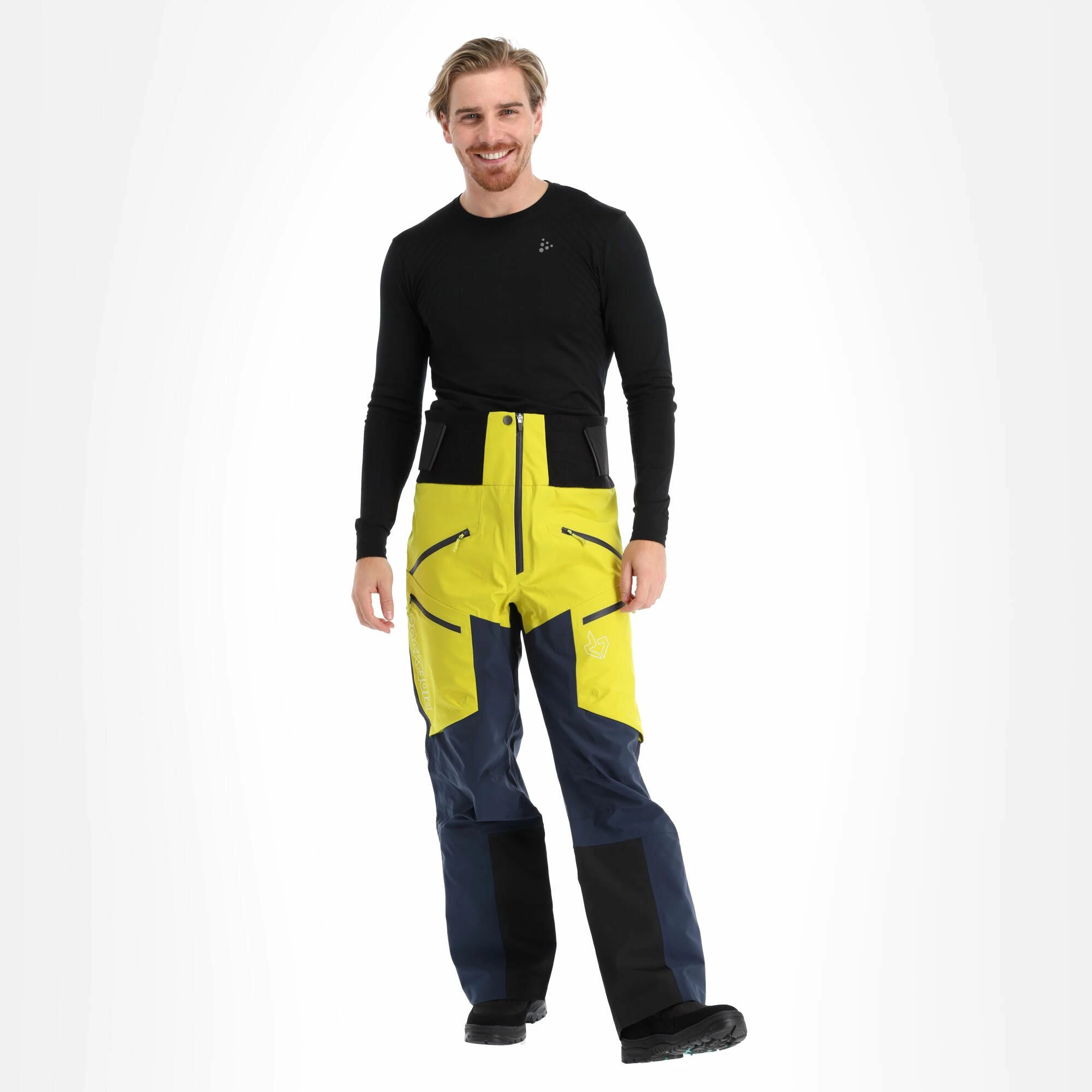Rock Experience, Snowmass Pantalones De Esquí Hardshell Hombres Citronelle Nights Azul 1 Rock Experience, Snowmass Pantalones De Esquí Hardshell Hombres Citronelle Nights Azul