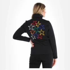 Rossignol, Brady Pr Soft Jc De Castelbajac Chaqueta De Esquí Softshell Mujeres Negro -PARQUE DE ESQUI rossignol brady pr soft jc de castelbajac ac softshell jas dames 22rossi107v1 BI 03