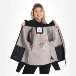 Rossignol, Brady Pr Soft Jc De Castelbajac Chaqueta De Esquí Softshell Mujeres Negro -PARQUE DE ESQUI rossignol brady pr soft jc de castelbajac ac softshell jas dames 22rossi107v1 BI 06