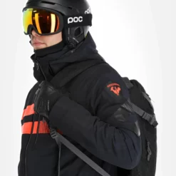 Rossignol, Hero Course Chaqueta De Esquí Hombres Negro -PARQUE DE ESQUI rossignol hero course aa jas gevoerd heren zwart 22rossi111v1 BI 05