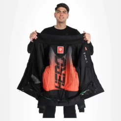 Rossignol, Hero Course Chaqueta De Esquí Hombres Negro -PARQUE DE ESQUI rossignol hero course aa jas gevoerd heren zwart 22rossi111v1 BI 06