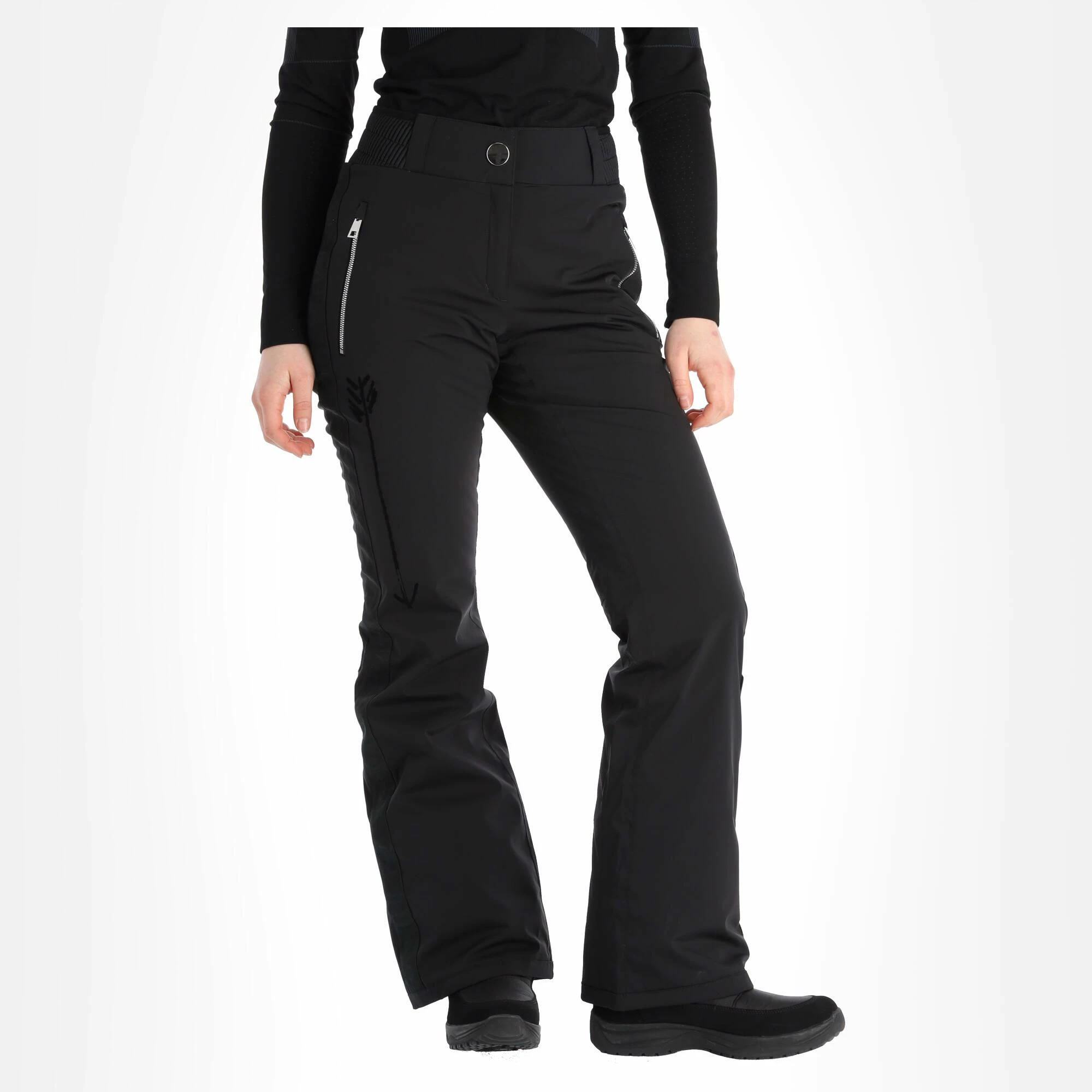 Rossignol, Stellar Jc De Castelbajac Pantalones De Esquí Mujeres Negro 2 Rossignol, Stellar Jc De Castelbajac Pantalones De Esquí Mujeres Negro - Imagen 2