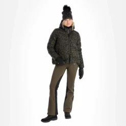 Sportalm Kitzbühel, 9820552135 Chaqueta De Esquí Mujeres Olive Negro, Verde