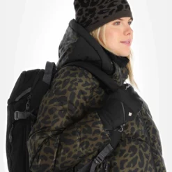 Sportalm Kitzbühel, 9820552135 Chaqueta De Esquí Mujeres Olive Negro, Verde -PARQUE DE ESQUI sportalm kitzbuhel 9820552135 aa jas gevoerd dames olive groen 22sport105v1 BI 05