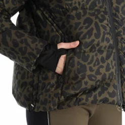 Sportalm Kitzbühel, 9820552135 Chaqueta De Esquí Mujeres Olive Negro, Verde -PARQUE DE ESQUI sportalm kitzbuhel 9820552135 aa jas gevoerd dames olive groen 22sport105v1 BI 12