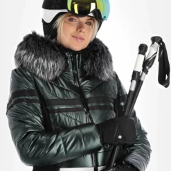 Sportalm Kitzbühel, 9820589140 Chaqueta De Esquí Mujeres Jade Verde -PARQUE DE ESQUI sportalm kitzbuhel 9820589140 aa jas gevoerd dames jade groen 22sport108v2 BI 05