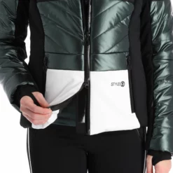 Sportalm Kitzbühel, 9820589140 Chaqueta De Esquí Mujeres Jade Verde -PARQUE DE ESQUI sportalm kitzbuhel 9820589140 aa jas gevoerd dames jade groen 22sport108v2 BI 10