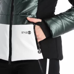 Sportalm Kitzbühel, 9820589140 Chaqueta De Esquí Mujeres Jade Verde -PARQUE DE ESQUI sportalm kitzbuhel 9820589140 aa jas gevoerd dames jade groen 22sport108v2 BI 12