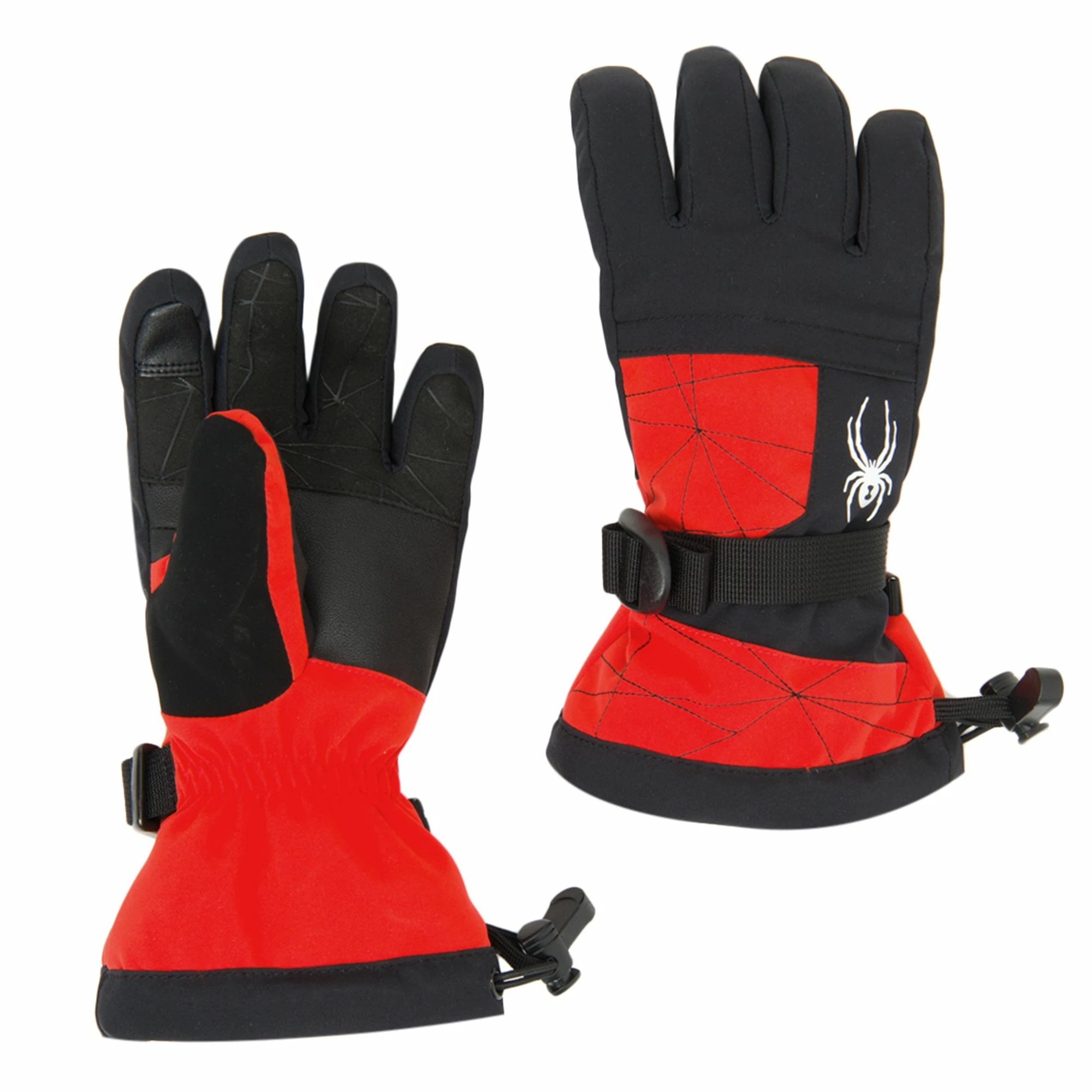 Spyder, Overweb Guantes De Esquí Niños Volcano Rojo 2 Spyder, Overweb Guantes De Esquí Niños Volcano Rojo - Imagen 2