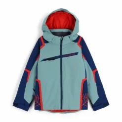 Spyder, Challenger Chaqueta De Esquí Niños Tundra Azul