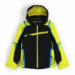 Spyder, Challenger Chaqueta De Esquí Niños Negro