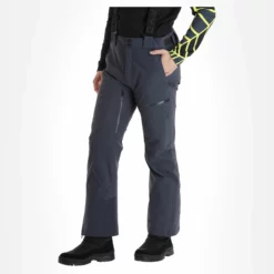 Spyder, Dare Pantalones De Esquí Hombres Ebony Gris -PARQUE DE ESQUI spyder dare ba skibroek gevoerd heren ebony grijs 22spyde140v9 BI 04