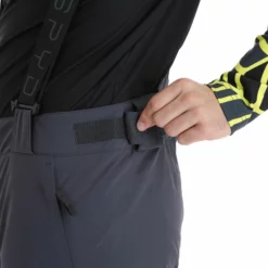 Spyder, Dare Pantalones De Esquí Hombres Ebony Gris -PARQUE DE ESQUI spyder dare ba skibroek gevoerd heren ebony grijs 22spyde140v9 BI 07