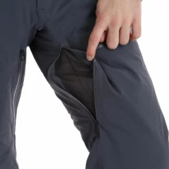 Spyder, Dare Pantalones De Esquí Hombres Ebony Gris -PARQUE DE ESQUI spyder dare ba skibroek gevoerd heren ebony grijs 22spyde140v9 BI 08