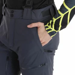 Spyder, Dare Pantalones De Esquí Hombres Ebony Gris -PARQUE DE ESQUI spyder dare ba skibroek gevoerd heren ebony grijs 22spyde140v9 BI 10