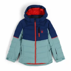 Spyder, Impulse Synthetic Chaqueta De Esquí Niños Abyss Azul