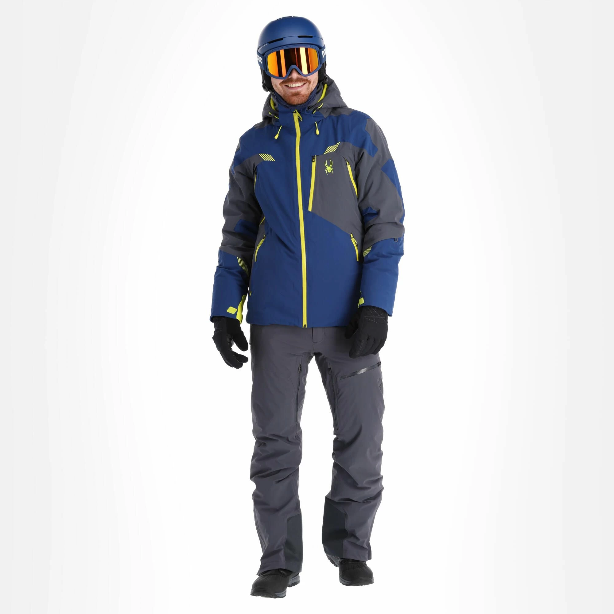 Spyder, Leader Chaqueta De Esquí Hombres Abyss Azul 1 Spyder, Leader Chaqueta De Esquí Hombres Abyss Azul