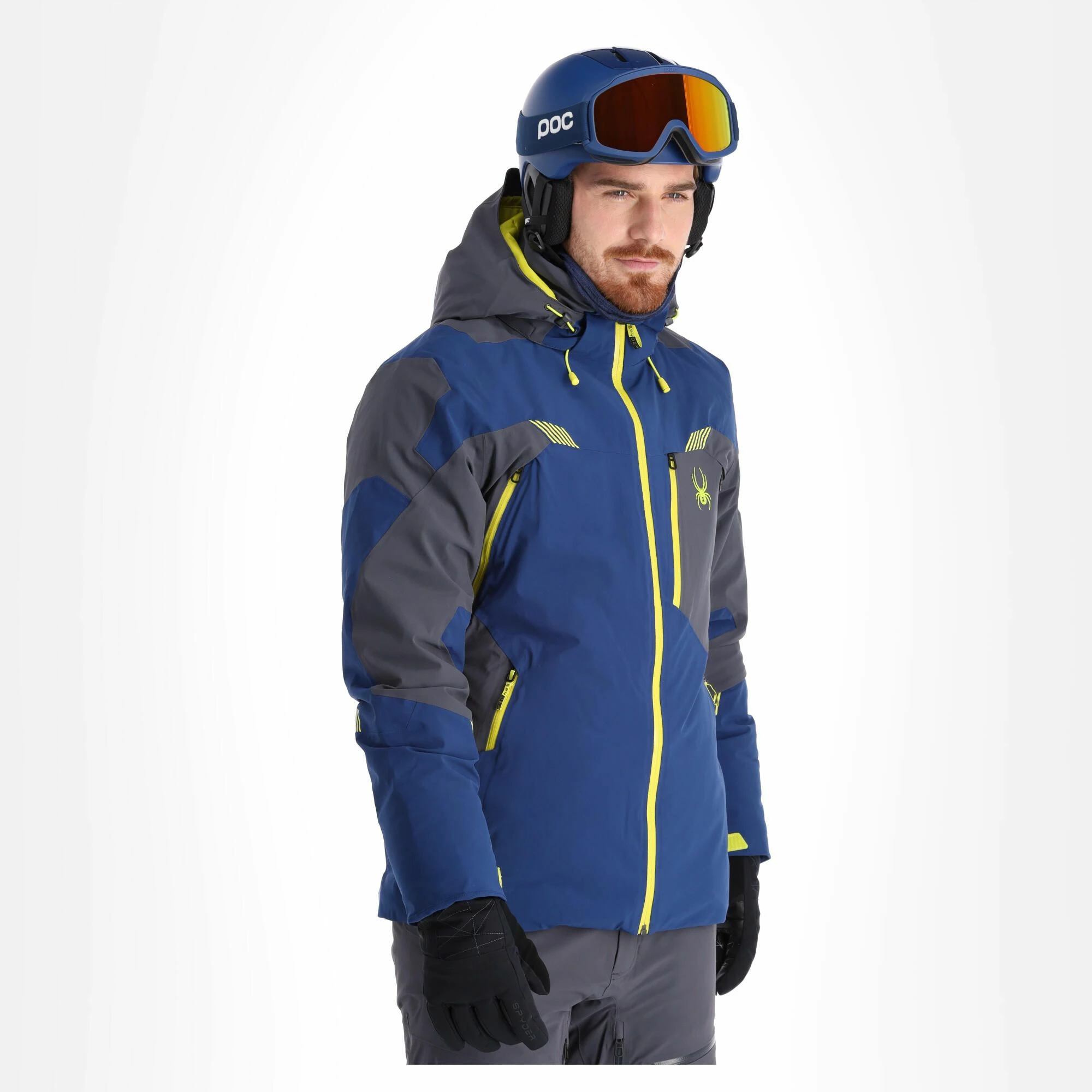 Spyder, Leader Chaqueta De Esquí Hombres Abyss Azul 4 Spyder, Leader Chaqueta De Esquí Hombres Abyss Azul - Imagen 4