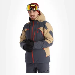 Spyder, Leader Chaqueta De Esquí Hombres Ebony Gris 19 Spyder, Leader Chaqueta De Esquí Hombres Ebony Gris -PARQUE DE ESQUI spyder leader aa jas gevoerd heren ebony grijs 22spyde133v4 BI 04