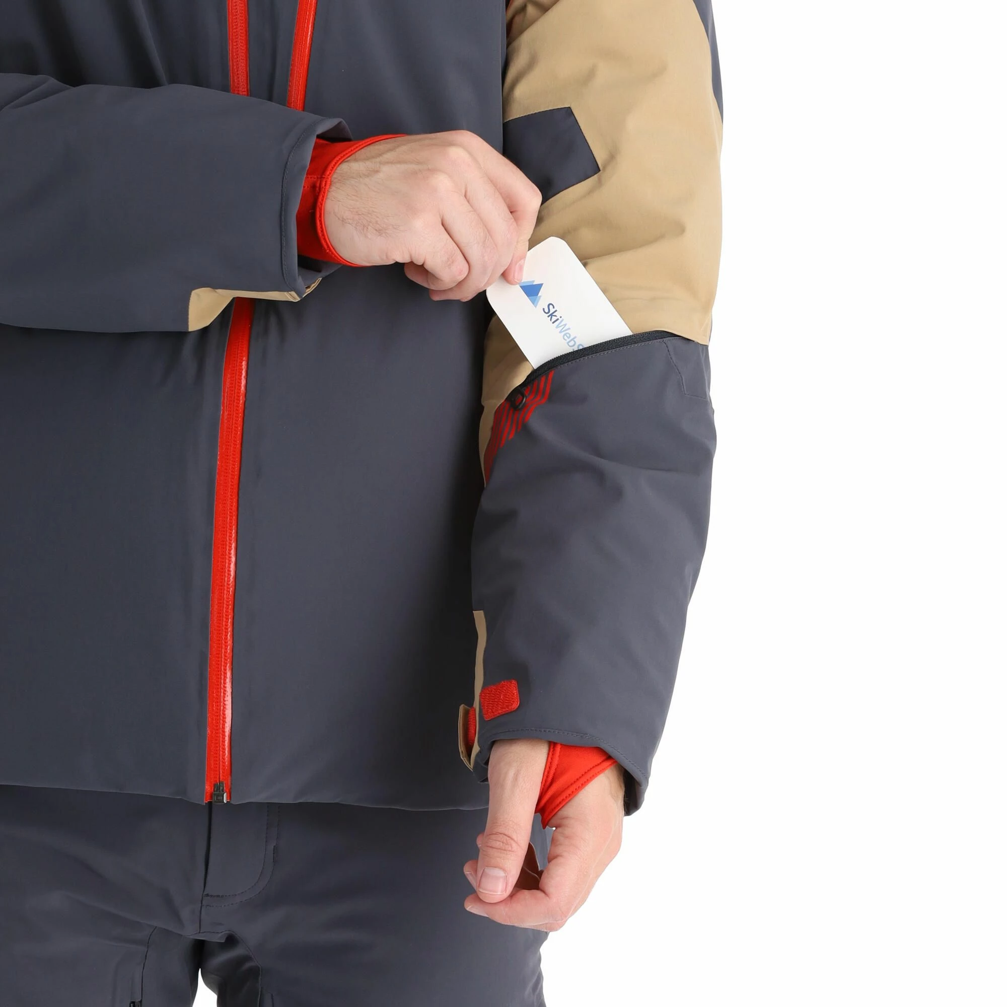 Spyder, Leader Chaqueta De Esquí Hombres Ebony Gris 8 Spyder, Leader Chaqueta De Esquí Hombres Ebony Gris - Imagen 8