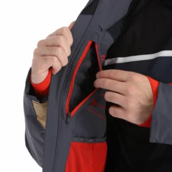 Spyder, Leader Chaqueta De Esquí Hombres Ebony Gris 28 Spyder, Leader Chaqueta De Esquí Hombres Ebony Gris -PARQUE DE ESQUI spyder leader aa jas gevoerd heren ebony grijs 22spyde133v4 BI 13