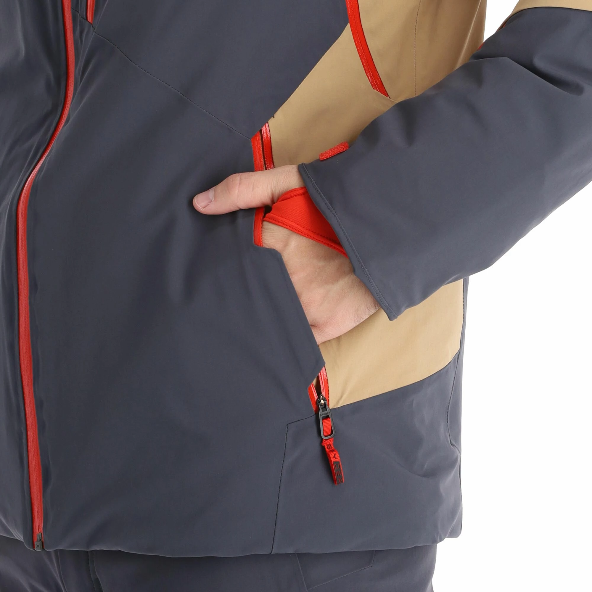 Spyder, Leader Chaqueta De Esquí Hombres Ebony Gris 14 Spyder, Leader Chaqueta De Esquí Hombres Ebony Gris - Imagen 14