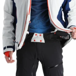 Spyder, Monterosa Gtx Chaqueta De Esquí Hombres Glacier Azul, Blanco 22 Spyder, Monterosa Gtx Chaqueta De Esquí Hombres Glacier Azul, Blanco -PARQUE DE ESQUI spyder monterosa gtx aa jas gevoerd heren glacier blauw wit 22spyde116v2 BI 07