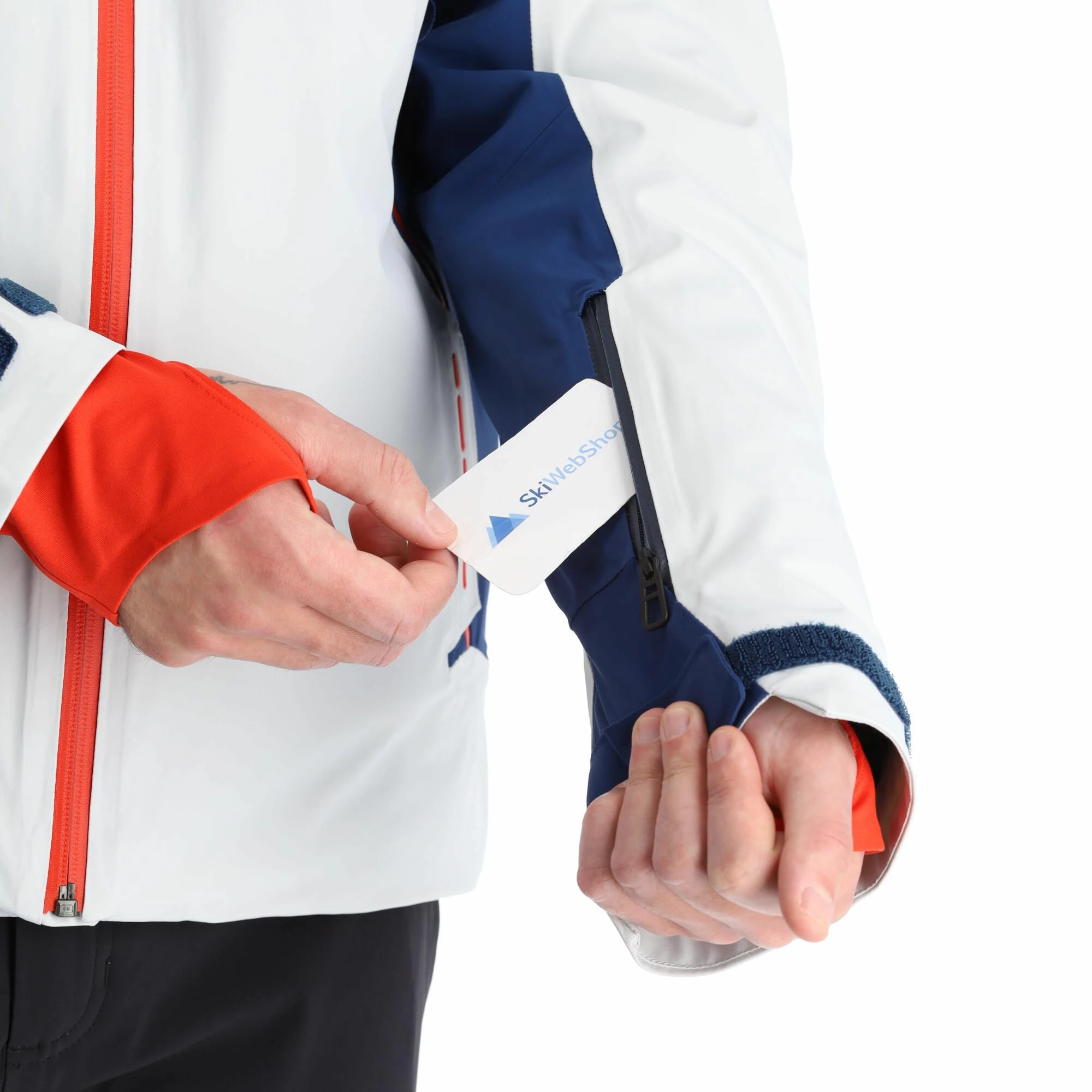 Spyder, Monterosa Gtx Chaqueta De Esquí Hombres Glacier Azul, Blanco 10 Spyder, Monterosa Gtx Chaqueta De Esquí Hombres Glacier Azul, Blanco - Imagen 10