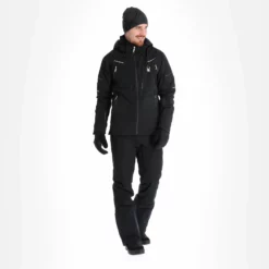 Spyder, Pinnacle Gtx Chaqueta De Esquí Hombres Negro