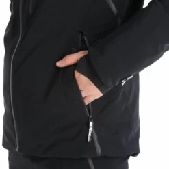 Spyder, Pinnacle Gtx Chaqueta De Esquí Hombres Negro -PARQUE DE ESQUI spyder pinnacle gtx aa jas gevoerd heren zwart 22spyde131v1 BI 15