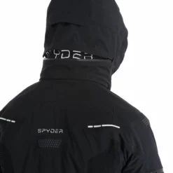 Spyder, Pinnacle Gtx Chaqueta De Esquí Hombres Negro -PARQUE DE ESQUI spyder pinnacle gtx aa jas gevoerd heren zwart 22spyde131v1 BI 17
