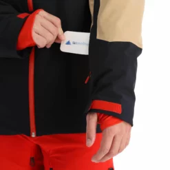 Spyder, Seventy - Eight Chaqueta De Esquí Hombres Charcoal Marrón, Negro -PARQUE DE ESQUI spyder seventy eight aa jas gevoerd heren charcoal bruin zwart 22spyde135v2 BI 09