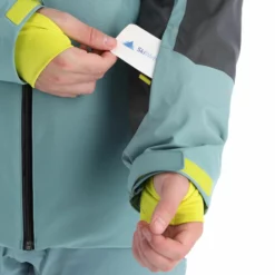 Spyder, Seventy - Eight Chaqueta De Esquí Hombres Ebony Tundra Gris -PARQUE DE ESQUI spyder seventy eight aa jas gevoerd heren ebony tundra grijs 22spyde135v3 BI 09