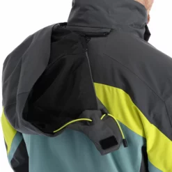 Spyder, Seventy - Eight Chaqueta De Esquí Hombres Ebony Tundra Gris -PARQUE DE ESQUI spyder seventy eight aa jas gevoerd heren ebony tundra grijs 22spyde135v3 BI 14