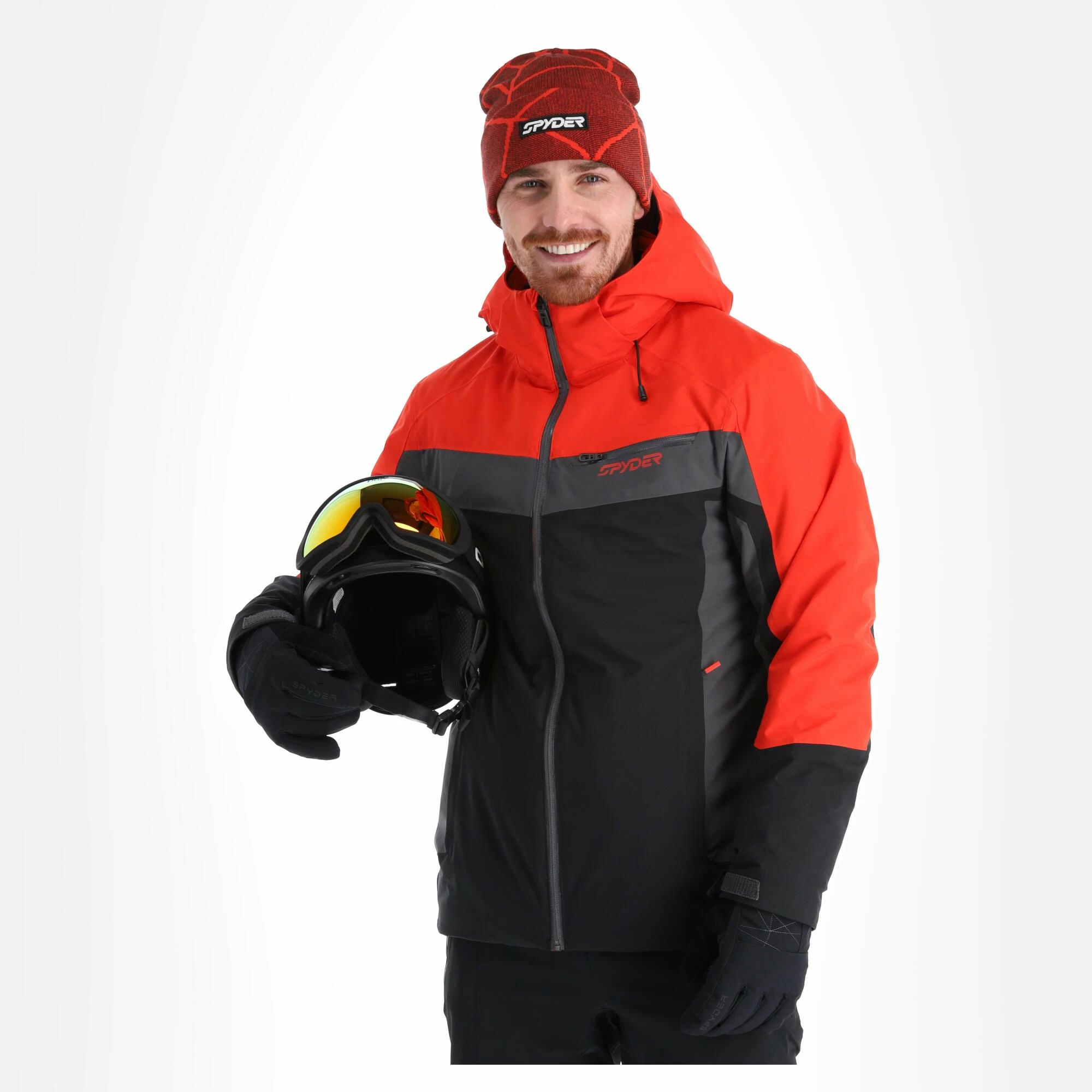 Spyder, Seventy - Eight Chaqueta De Esquí Hombres Volcano Rojo 4 Spyder, Seventy - Eight Chaqueta De Esquí Hombres Volcano Rojo - Imagen 4