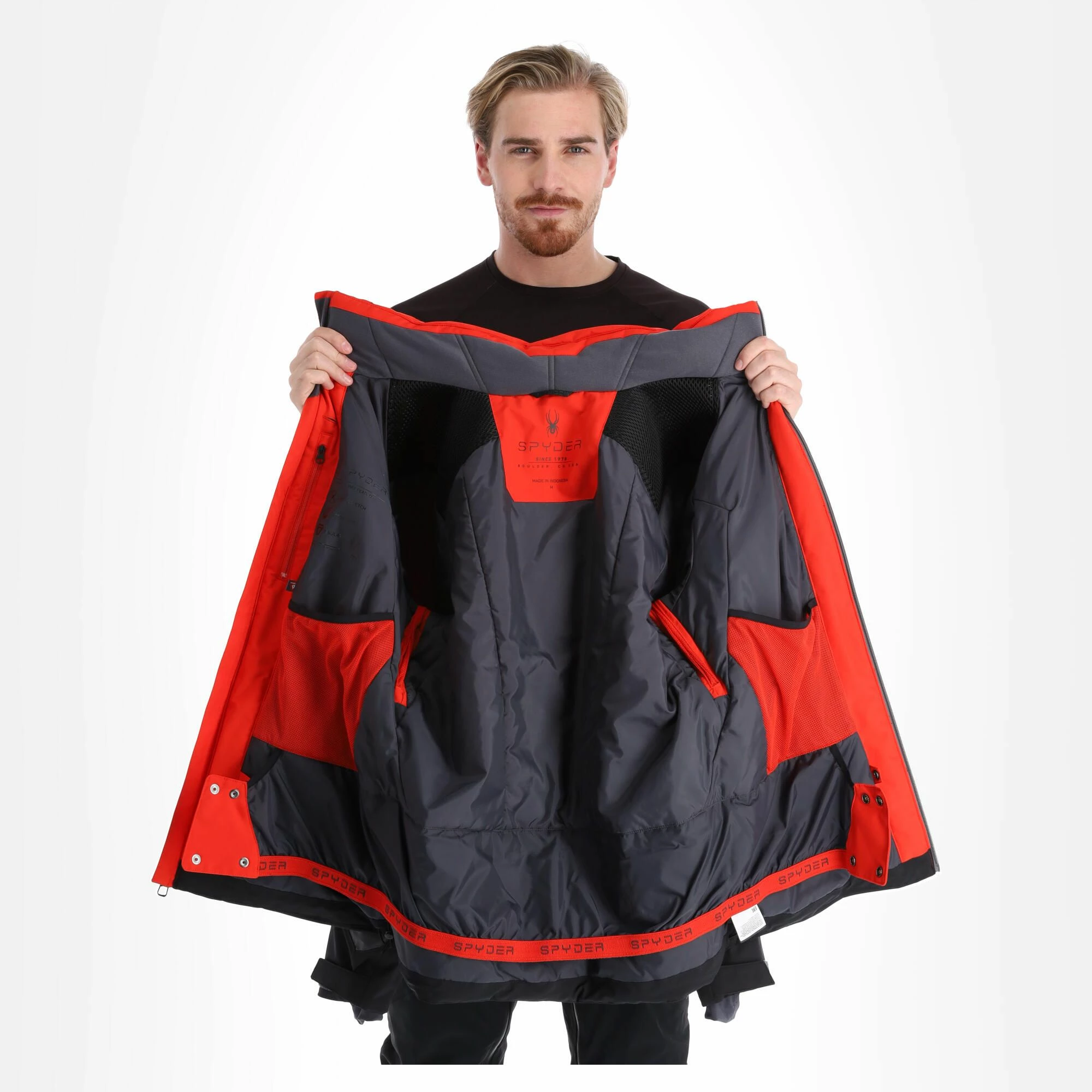 Spyder, Seventy - Eight Chaqueta De Esquí Hombres Volcano Rojo 6 Spyder, Seventy - Eight Chaqueta De Esquí Hombres Volcano Rojo - Imagen 6