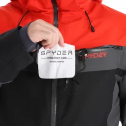 Spyder, Seventy - Eight Chaqueta De Esquí Hombres Volcano Rojo 27 Spyder, Seventy - Eight Chaqueta De Esquí Hombres Volcano Rojo -PARQUE DE ESQUI spyder seventy eight aa jas gevoerd heren volcano rood 22spyde135v5 BI 12