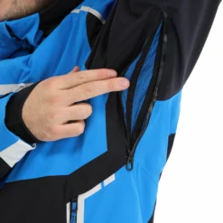 Spyder, Titan Chaqueta De Esquí Hombres Collegiate Azul -PARQUE DE ESQUI spyder titan aa jas gevoerd heren collegiate blauw 22spyde134v4 BI 10