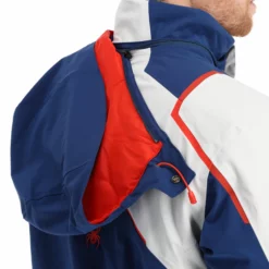 Spyder, Titan Chaqueta De Esquí Hombres Glacier Azul, Blanco -PARQUE DE ESQUI spyder titan aa jas gevoerd heren glacier blauw wit 22spyde134v2 BI 10
