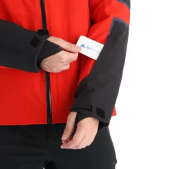 Spyder, Titan Chaqueta De Esquí Hombres Volcano Rojo -PARQUE DE ESQUI spyder titan aa jas gevoerd heren volcano rood 22spyde134v5 BI 08
