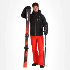 Spyder, Vanqysh Gtx Chaqueta De Esquí Hombres Charcoal Gris, Negro