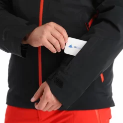 Spyder, Vanqysh Gtx Chaqueta De Esquí Hombres Charcoal Gris, Negro -PARQUE DE ESQUI spyder vanqysh gtx aa jas gevoerd heren charcoal grijs zwart 22spyde130v1 BI 08