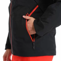 Spyder, Vanqysh Gtx Chaqueta De Esquí Hombres Charcoal Gris, Negro -PARQUE DE ESQUI spyder vanqysh gtx aa jas gevoerd heren charcoal grijs zwart 22spyde130v1 BI 13