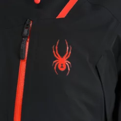 Spyder, Vanqysh Gtx Chaqueta De Esquí Hombres Charcoal Gris, Negro -PARQUE DE ESQUI spyder vanqysh gtx aa jas gevoerd heren charcoal grijs zwart 22spyde130v1 BI 16