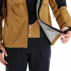 Sun Valley, Darkyl Chaqueta De Esquí Hombres Camel Marrón -PARQUE DE ESQUI sun valley darkyl aa jas gevoerd heren camel bruin 22suva101v1 BI 08