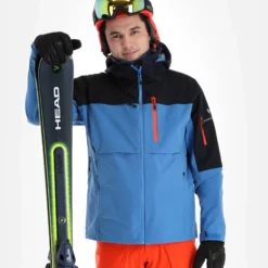 Sun Valley, Darkyl Chaqueta De Esquí Hombres Cyan Azul 18 Sun Valley, Darkyl Chaqueta De Esquí Hombres Cyan Azul -PARQUE DE ESQUI sun valley darkyl aa jas gevoerd heren cyan blauw 22suva101v2 BI 05