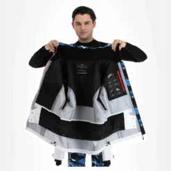 Sun Valley, Drascor Chaqueta De Esquí Hombres Blanco -PARQUE DE ESQUI sun valley drascor aa jas gevoerd heren wit 22suva102v1 BI 06