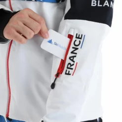 Sun Valley, Drascor Chaqueta De Esquí Hombres Blanco -PARQUE DE ESQUI sun valley drascor aa jas gevoerd heren wit 22suva102v1 BI 08