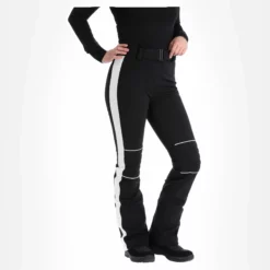 Sun Valley, Idalen Pantalones De Esquí Softshell Mujeres Negro -PARQUE DE ESQUI sun valley idalen bc skibroek softshell dames zwart 22suva106v1 BI 04